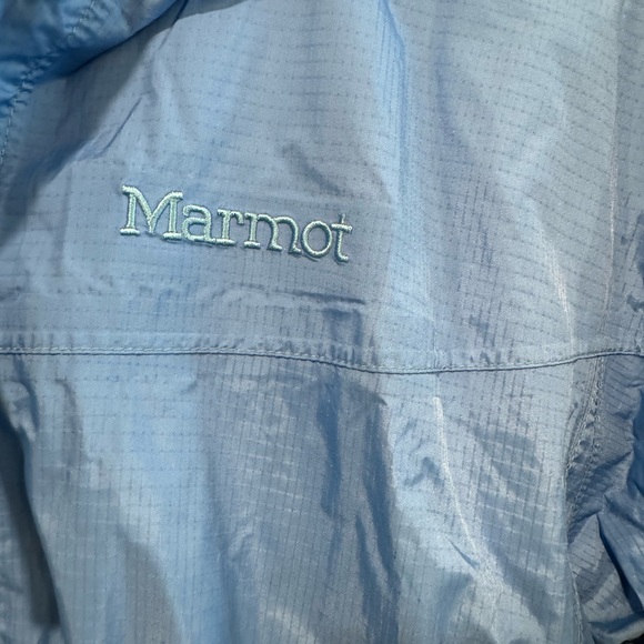 Marmot Blue Rain Jacket Size L - Picture 4 of 7